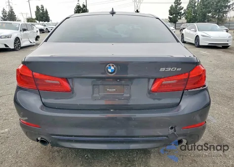 2019 BMW 530E из США, поврежденный, VIN WBAJA9C59KB391991